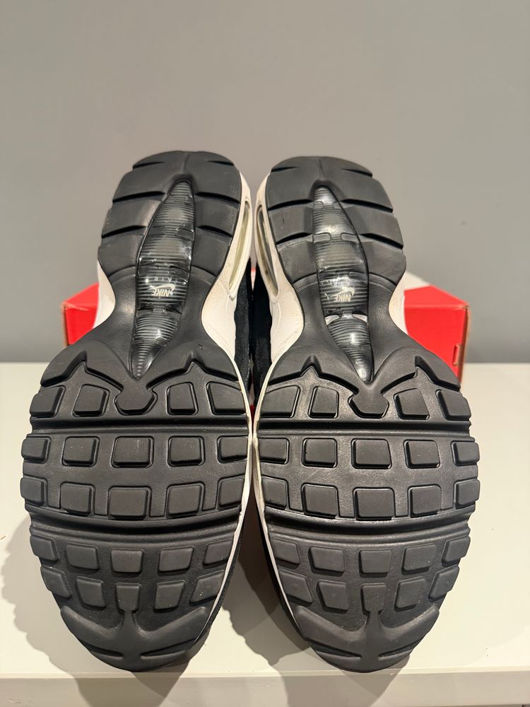 Nike Air Max 95 Black Anthracite Pure Platinum UK 9 (No Box) image 4