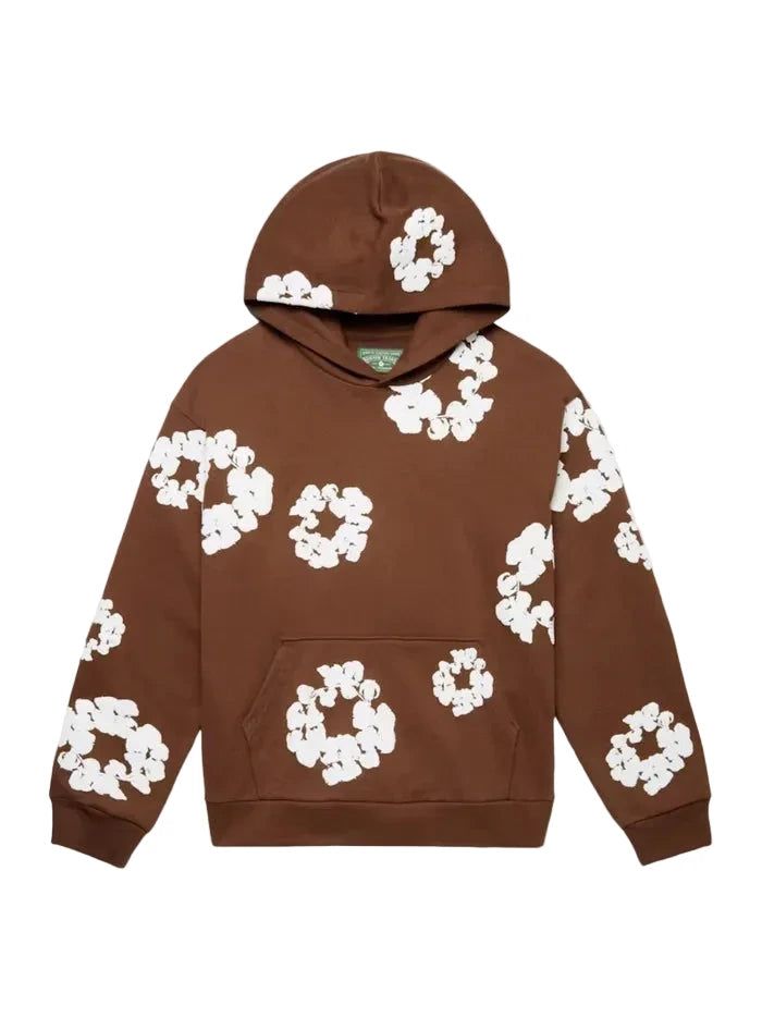 Denim Tears The Cotton Wreath Sweatshirt Brown image 1