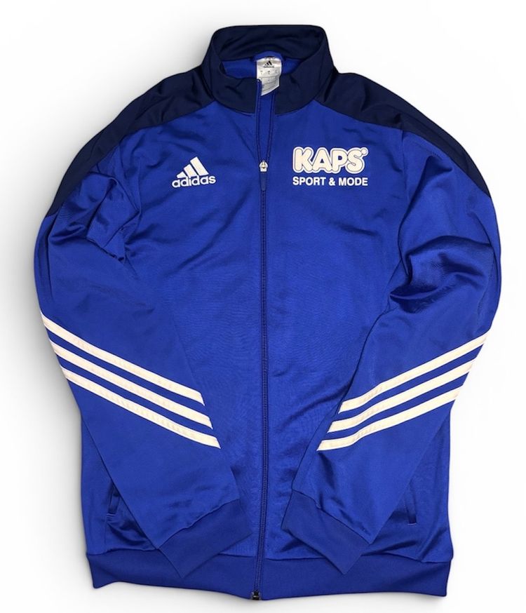 Adidas Blue Track Jacket With Kaps Sport & Mode Logo image 1
