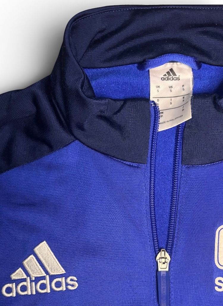 Adidas Blue Track Jacket With Kaps Sport & Mode Logo obraz 3