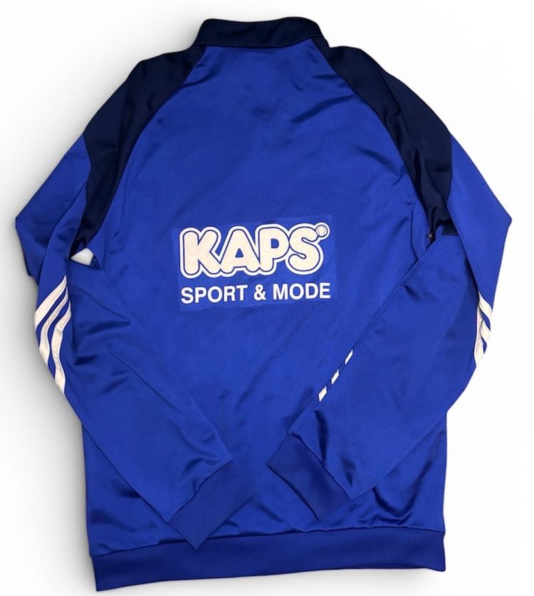 Adidas Blue Track Jacket With Kaps Sport & Mode Logo obraz 2