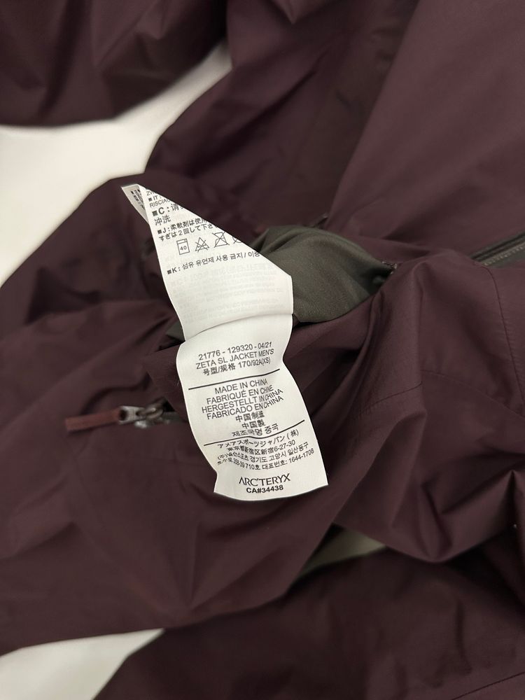 Arc’teryx Zeta SL Jacket Phantasm Men’s XS Extra Small Gore-Tex image 5