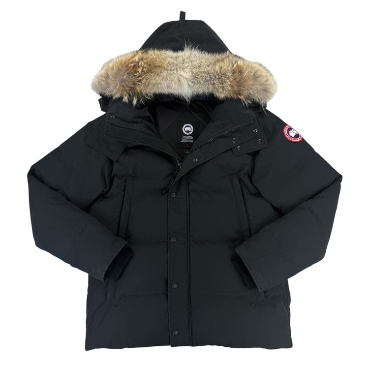 Canada Goose Men’s Black Wyndham Parker Jacket imagen 3