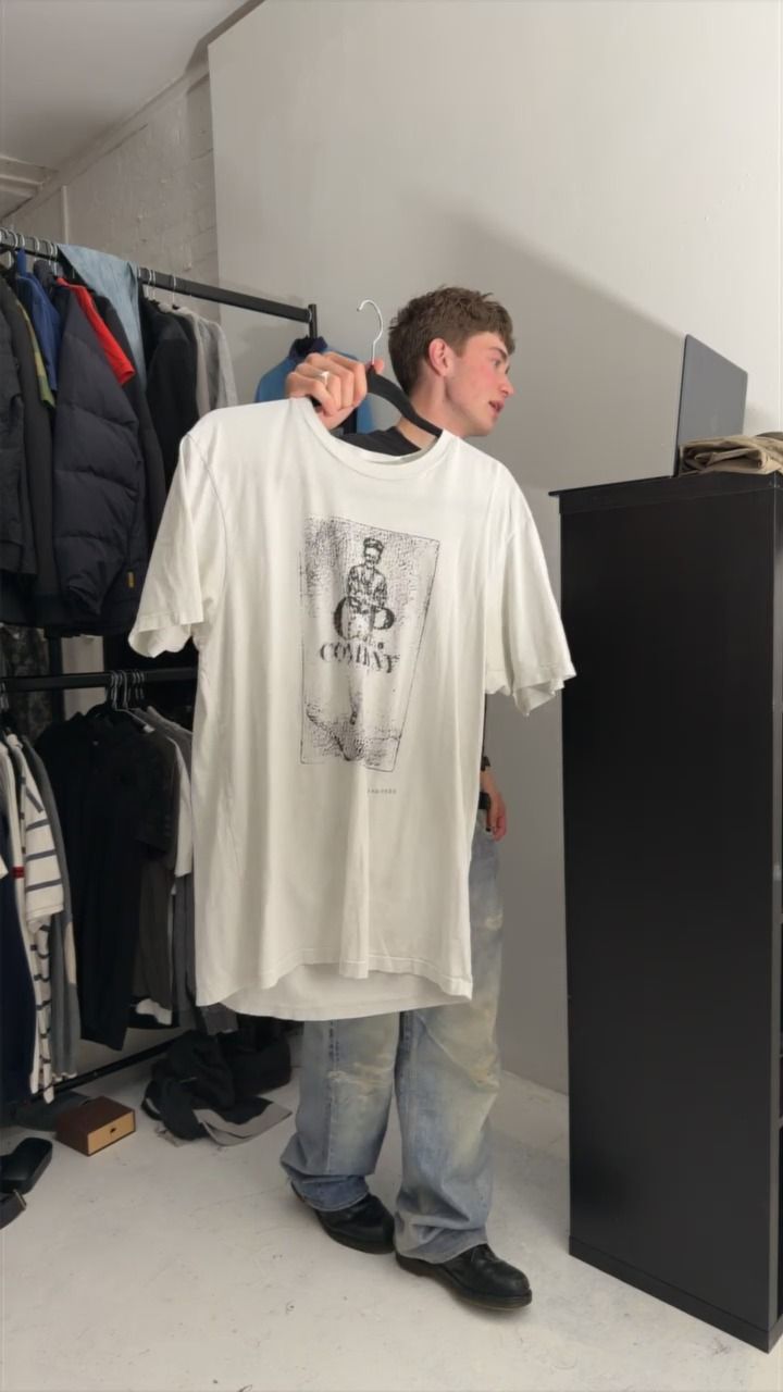 CP Company CP COMPANY EMBROIDERED TSHIRT WITH MARKS product image