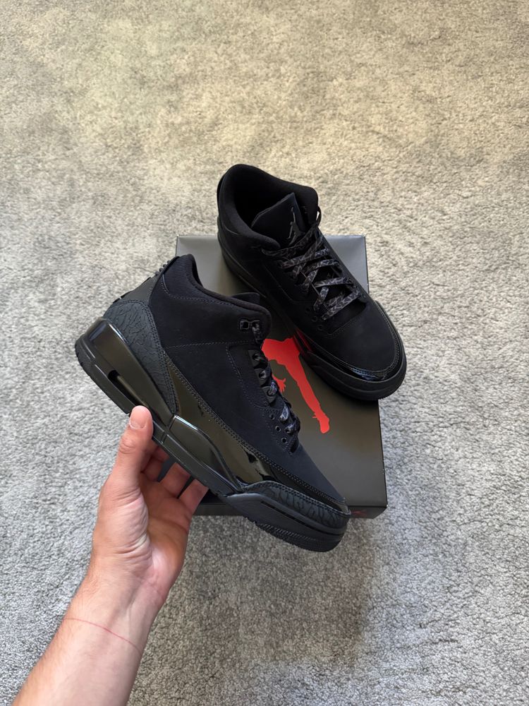 Jordan 3 Black Cat (Nuova)