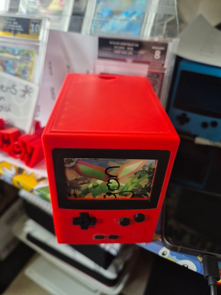 Classic gameboy - pokemon card storage