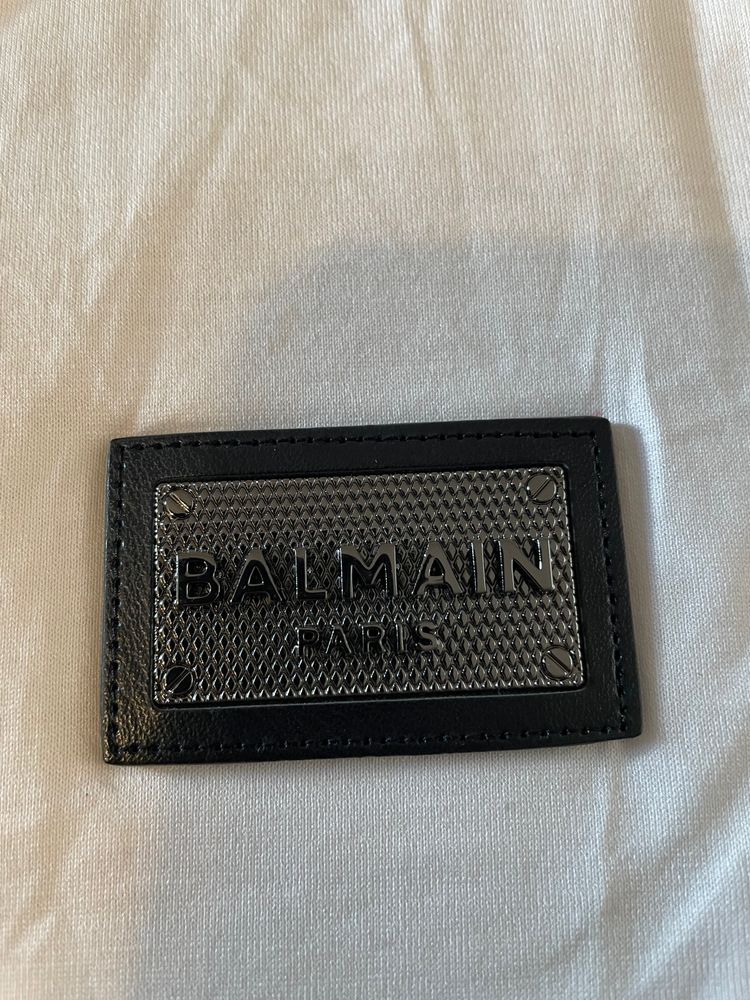 Balmain Men'S White T-Shirt 2