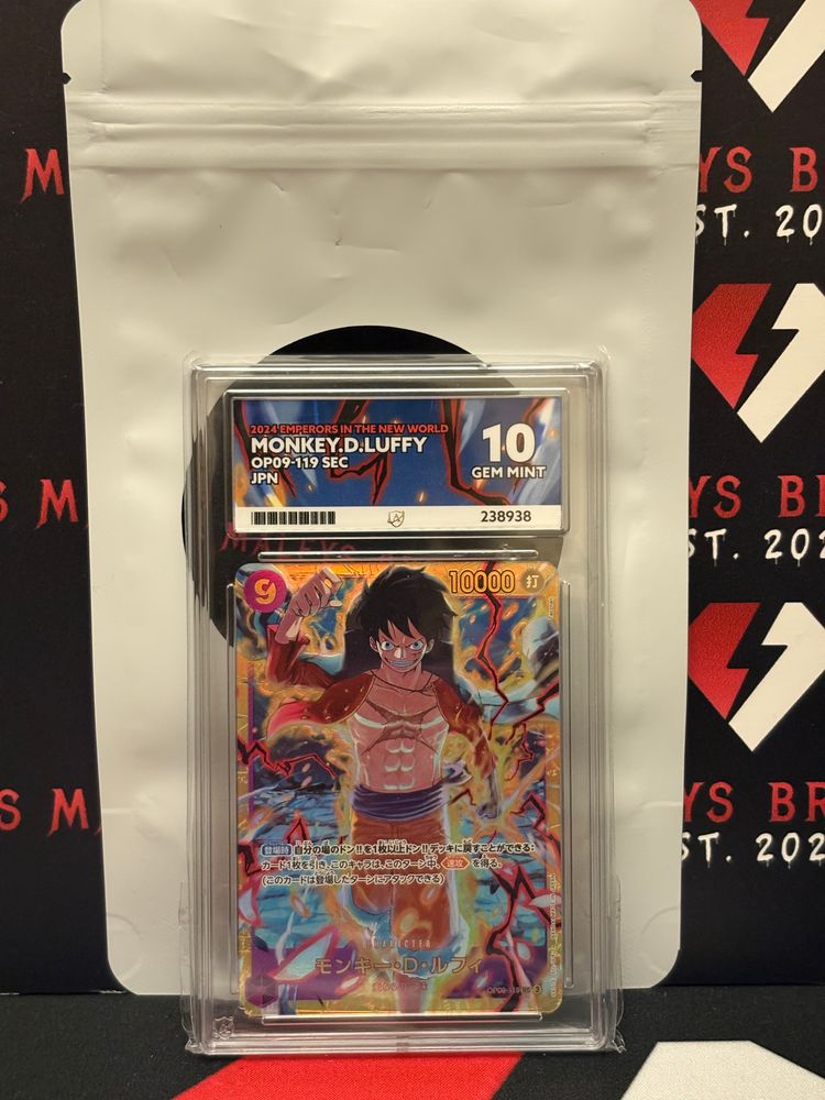Ace Graded One Piece Slab Bag