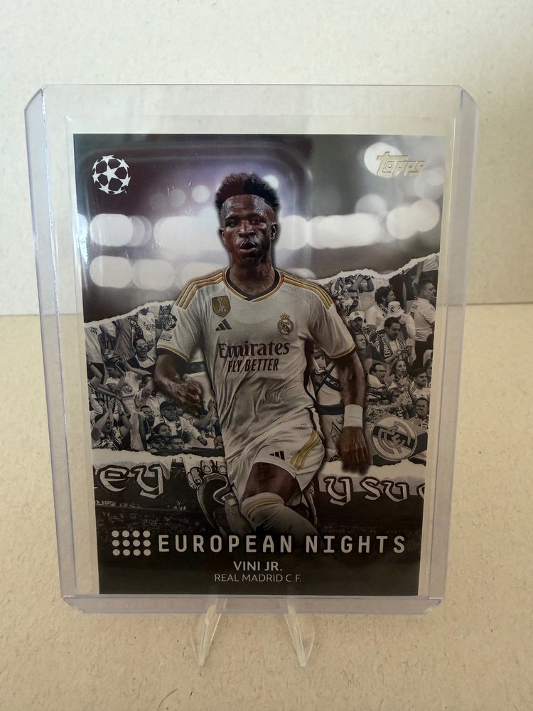Immagine di Topps European Nights Vini Jr. Real Madrid C.F. Trading Card 1