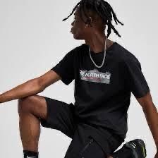 Black T-Shirt With The North Face Logo