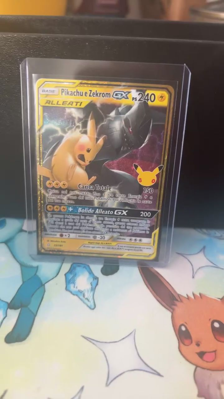 Immagine di Pokemon Pikachu & Zekrom GX 33/181 1