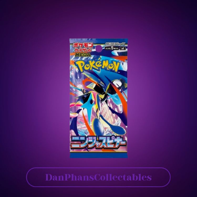 Pokemon Japanese Ninja Spinner Booster Pack