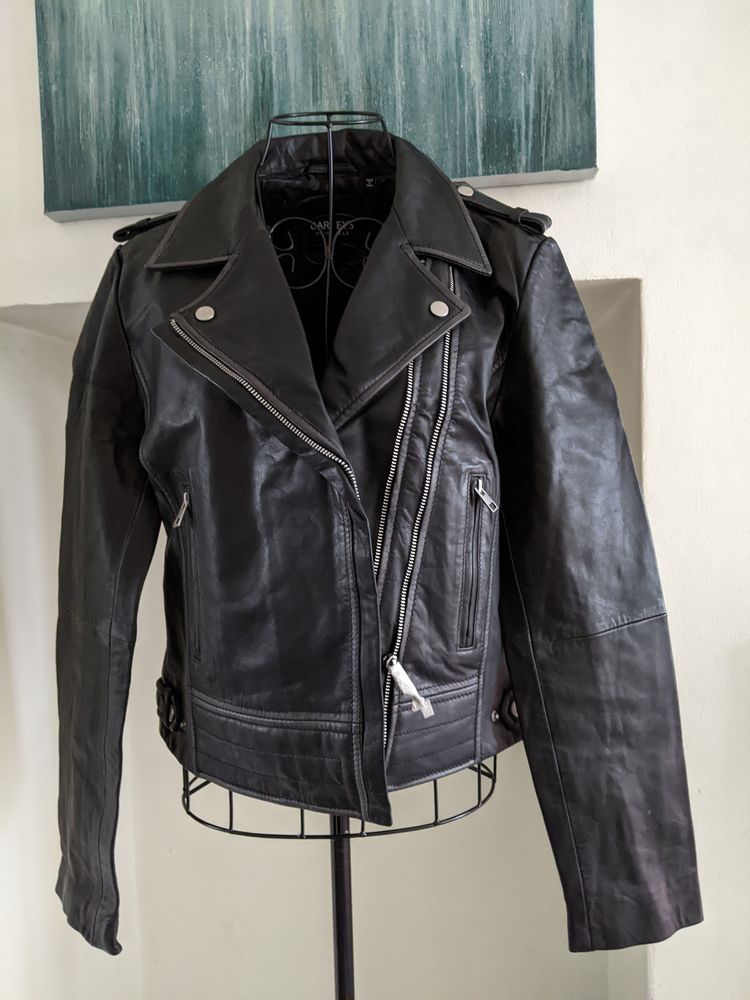 AllSaints Barneys original leather Biker Jacket product image