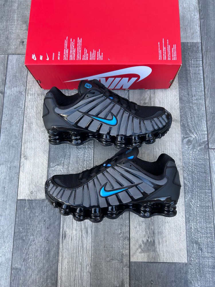 Nike Shox TL SE Trainers - ‘Black Photo Blue’  3