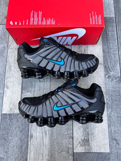 Nike Shox TL SE Trainers - ‘Black Photo Blue’
