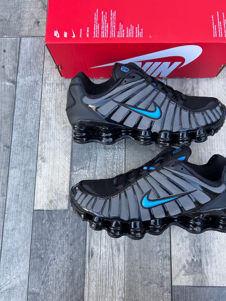 Nike Shox TL SE Trainers - ‘Black Photo Blue’  4