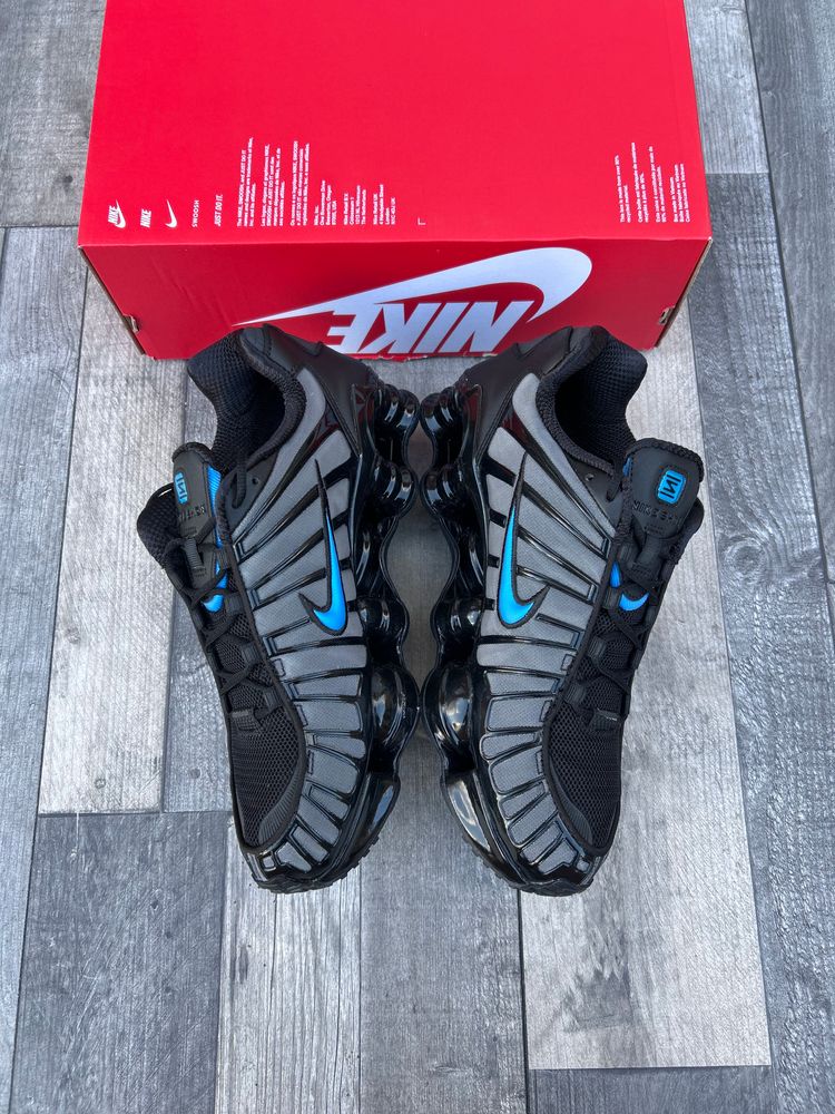 Nike Shox TL SE Trainers - ‘Black Photo Blue’  6