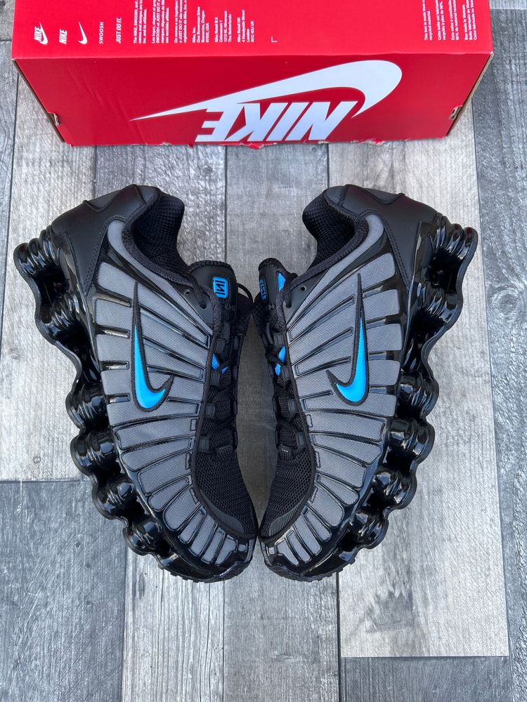 Nike Shox TL SE Trainers - ‘Black Photo Blue’  7