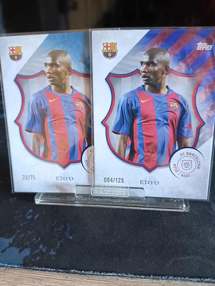 2 numeradas Eto'O 125 aniversario 