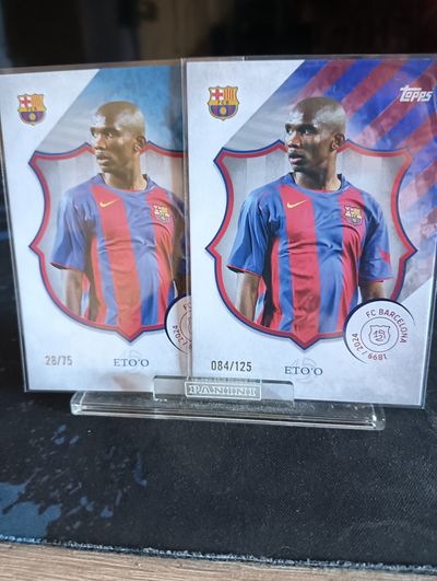 2 numeradas Eto'O 125 aniversario