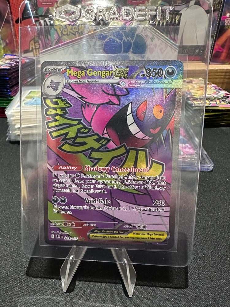 10x AH Packs - WTA Highest HP Inc MEGA GENGAR EX!! 