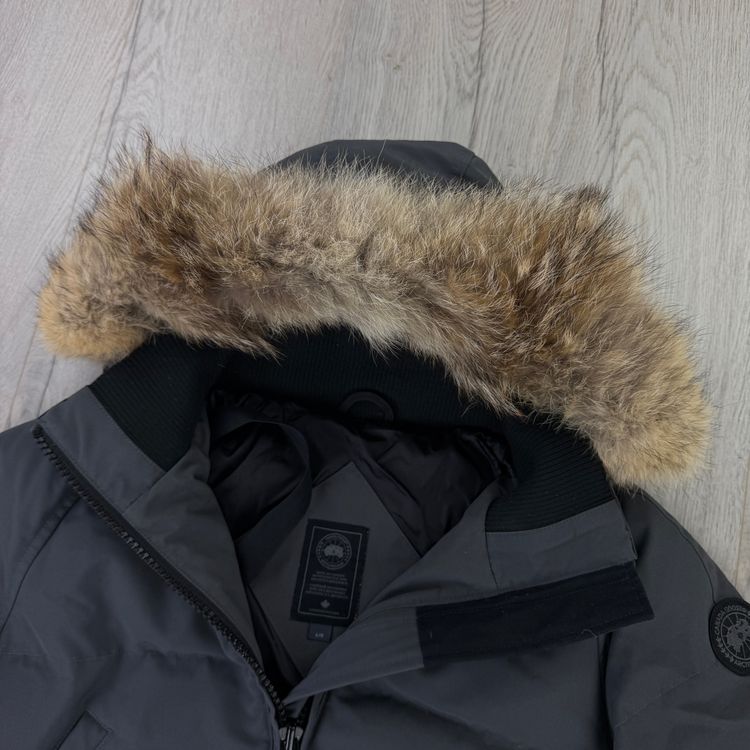 Canada Goose Women’s Graphite Savona Bomber Parker Jacket - Large image 4
