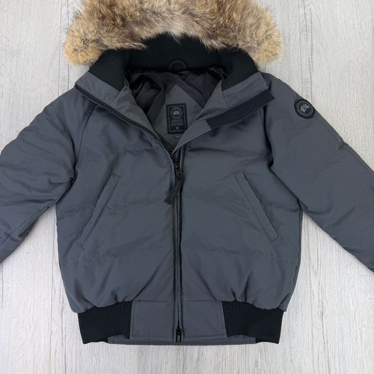 Canada Goose Women’s Graphite Savona Bomber Parker Jacket - Large image 5
