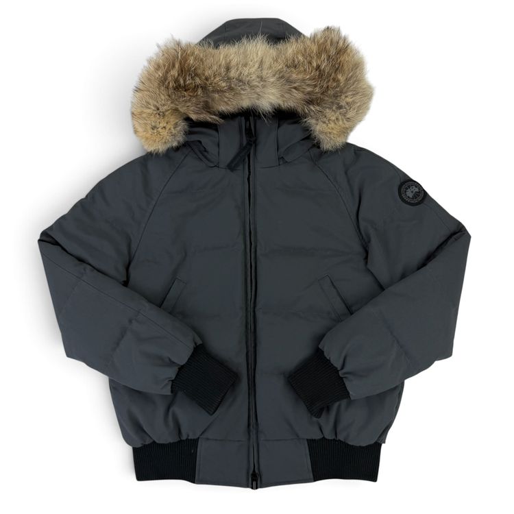 Canada Goose Women’s Graphite Savona Bomber Parker Jacket - Large image 6