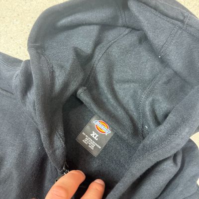 Dickies Zip Up Hoodie XL Black Colourway Hooded 7