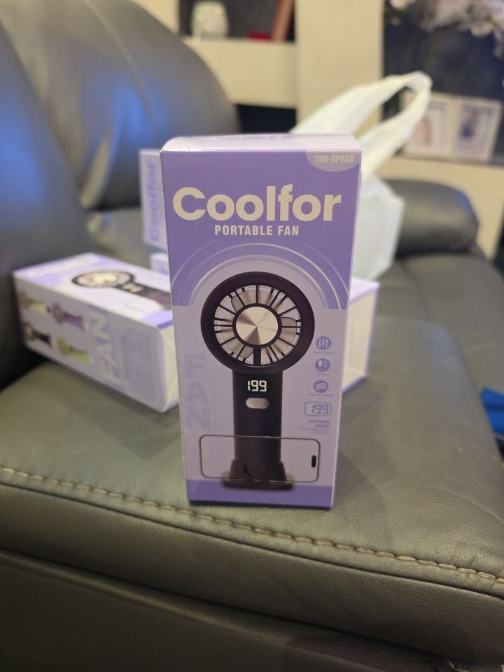 Rechargeable Coolfor Portable Fan  new  image 2