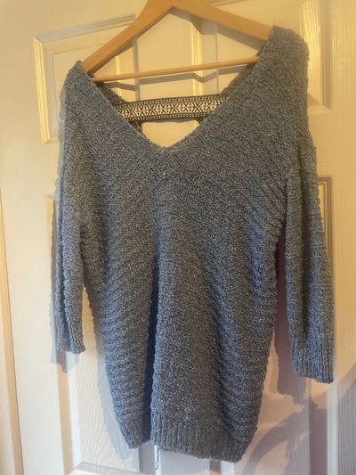 River Island Blue Knit Sweater