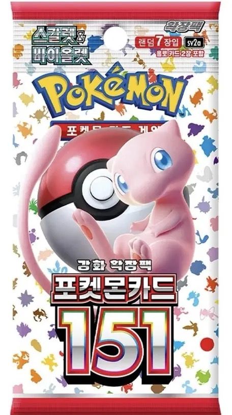 Korean 151 Booster pack