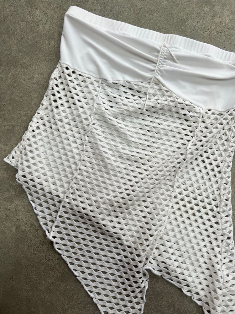 00s white boob tube top - Size S 4
