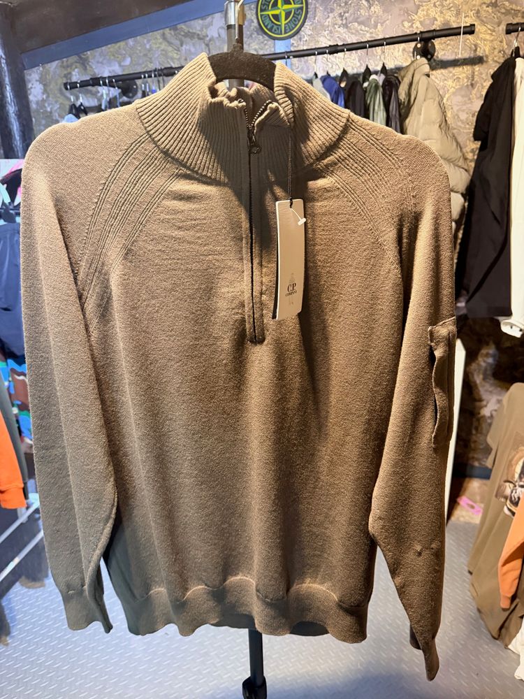 C.P. Company Men'S Knitwear QTR ZIP BNWT