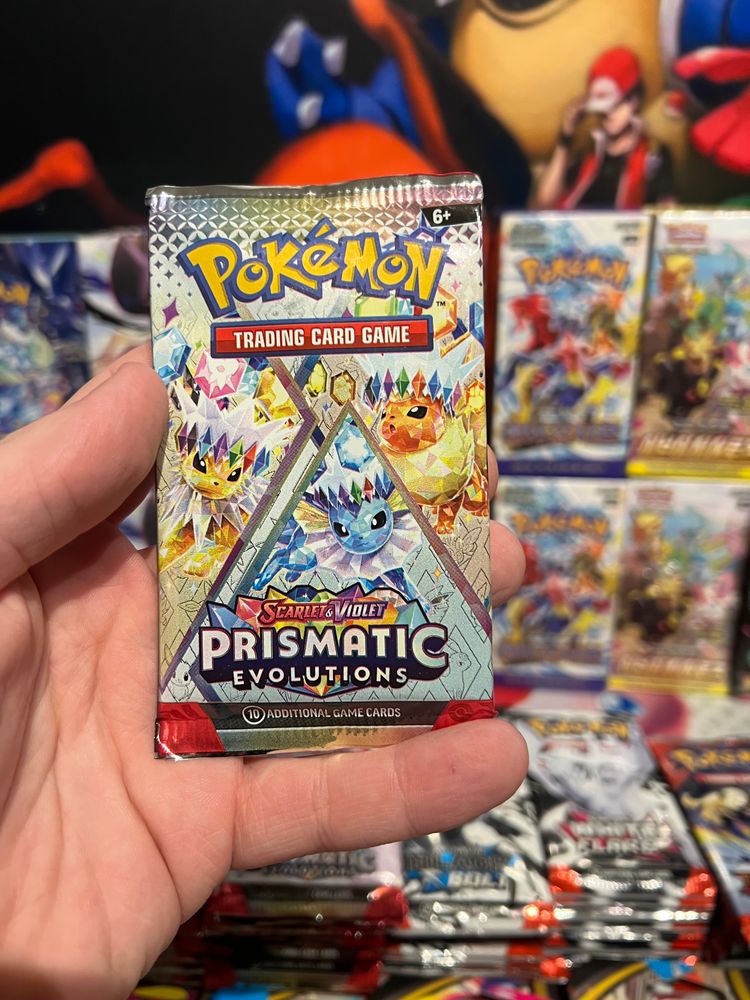 Pokémon Trading Card Game Scarlet & Violet Prismatic Evolutions Booster Pack