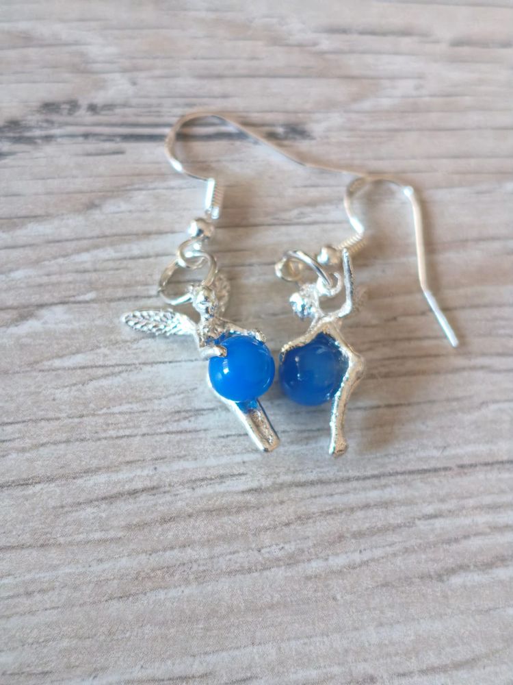 Other PENDIENTES PLATA 925 - AGATA AZUL- product image