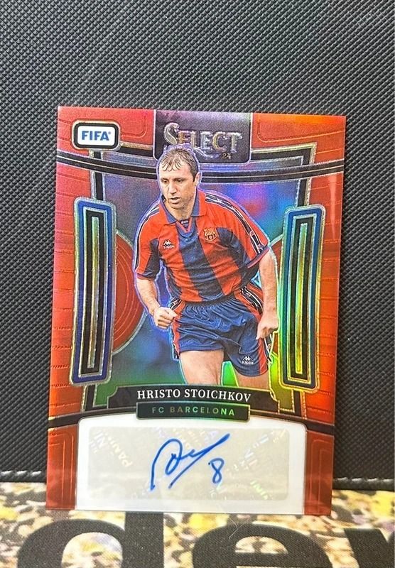 Fifa Select 2023-24 Hristo Stoichkov Autographed Soccer Card