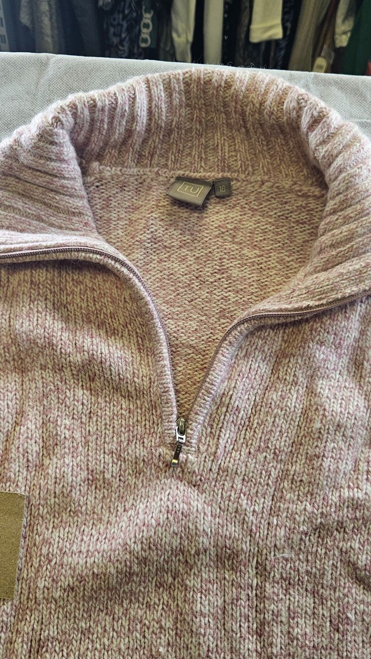 Half-Zip Knitted Sweater 2
