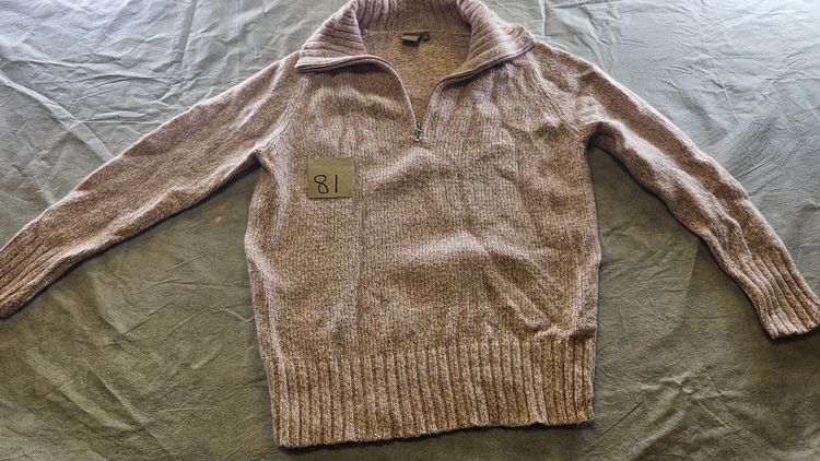 Half-Zip Knitted Sweater