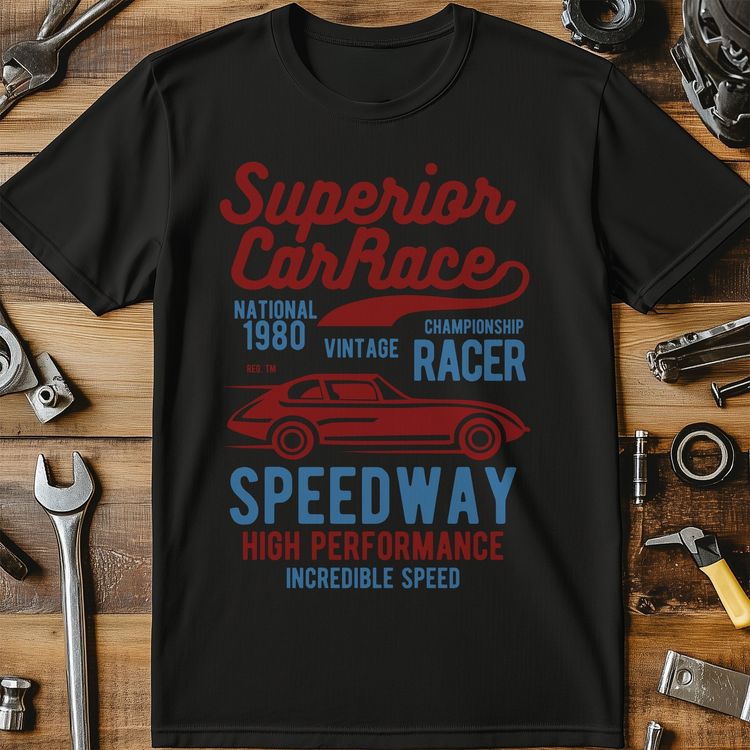 Superior Car Race T-Shirt AU 5