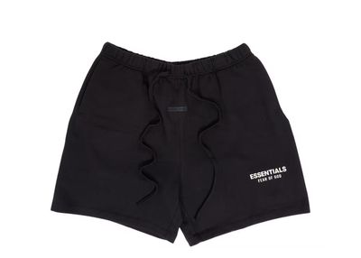 Fear Of God Essentials Black Shorts