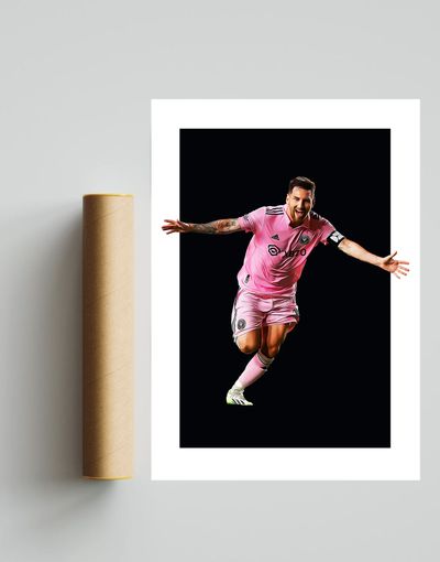 Lionel Messi Inter Miami A3 Print