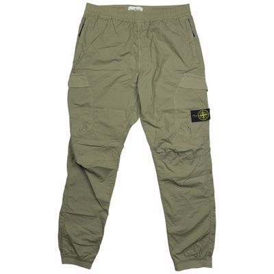 S/S 19 Stone Island Stretch Cotton Cargo Trousers 36 RE-T