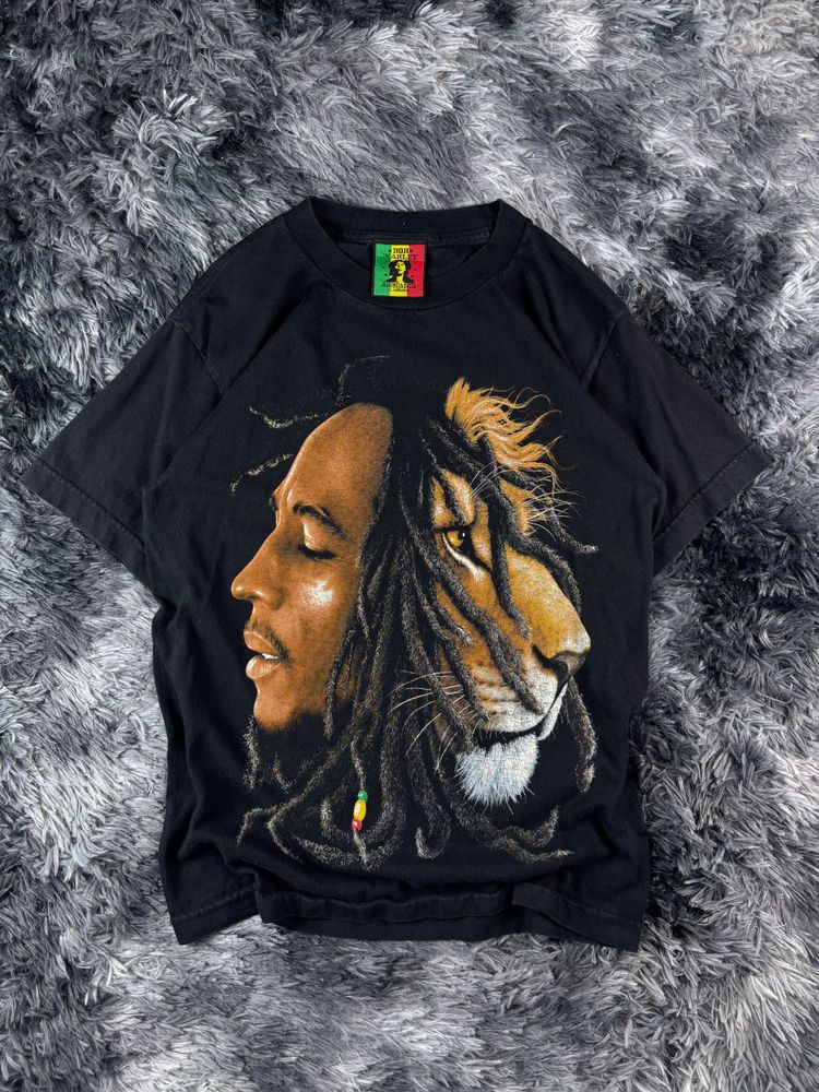 Bob Marley Jamaica Collection T Shirt Vintage Reggae Lion Of Judah Made In Mexico