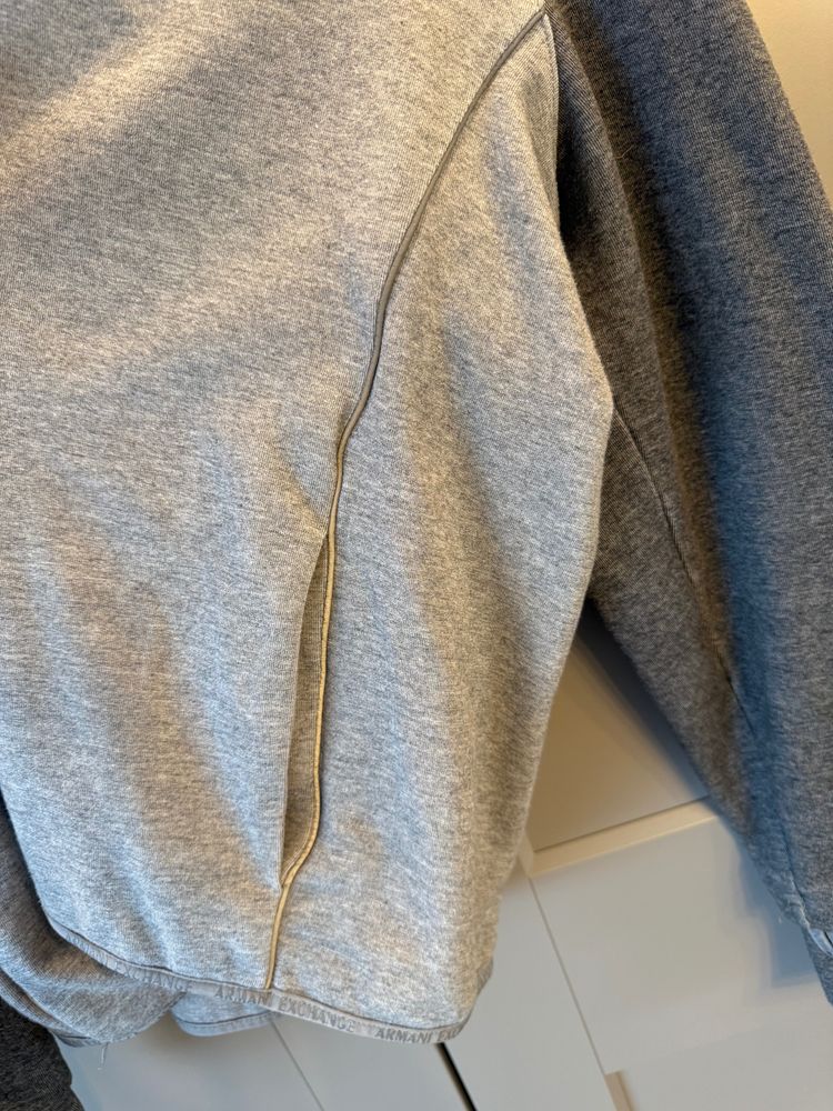 Armani Exchange Hooded Zip-Up Sweatshirt imagen 8