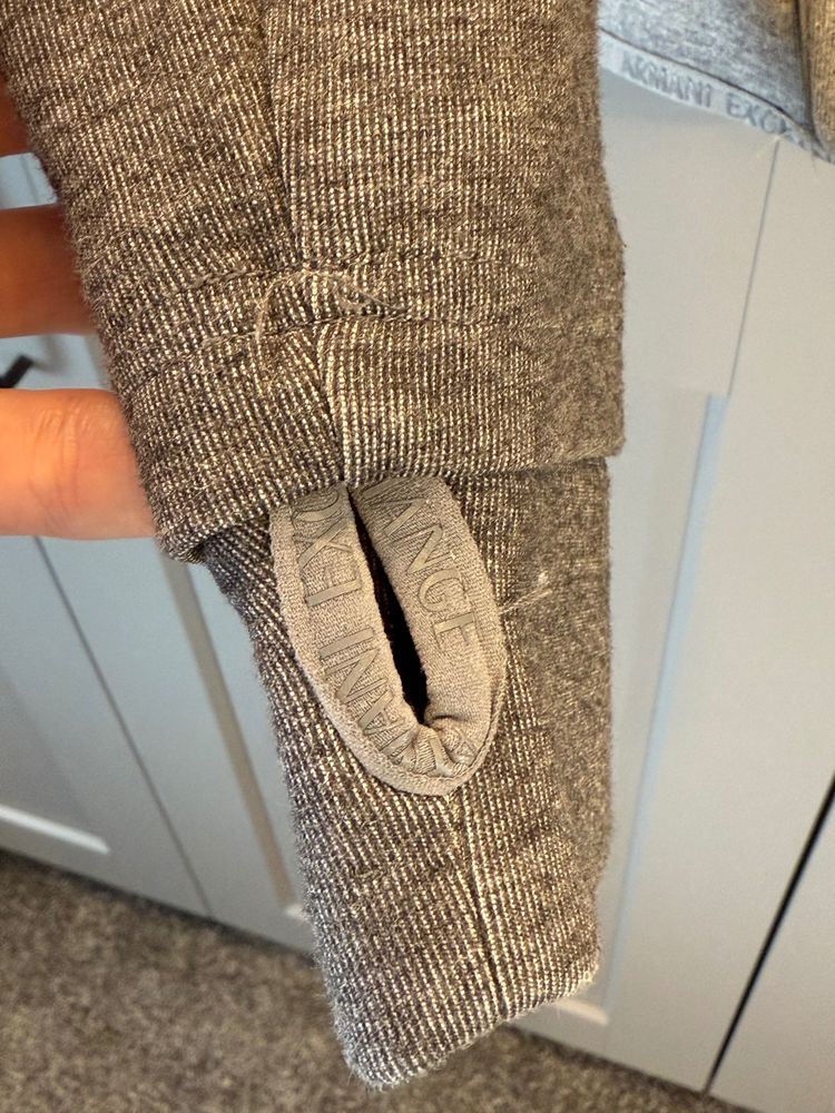 Armani Exchange Hooded Zip-Up Sweatshirt imagen 4