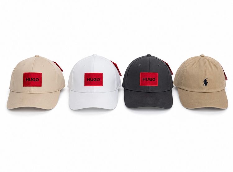 Hugo and RL Baseball Caps