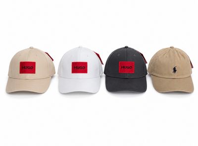 Hugo and RL Baseball Caps