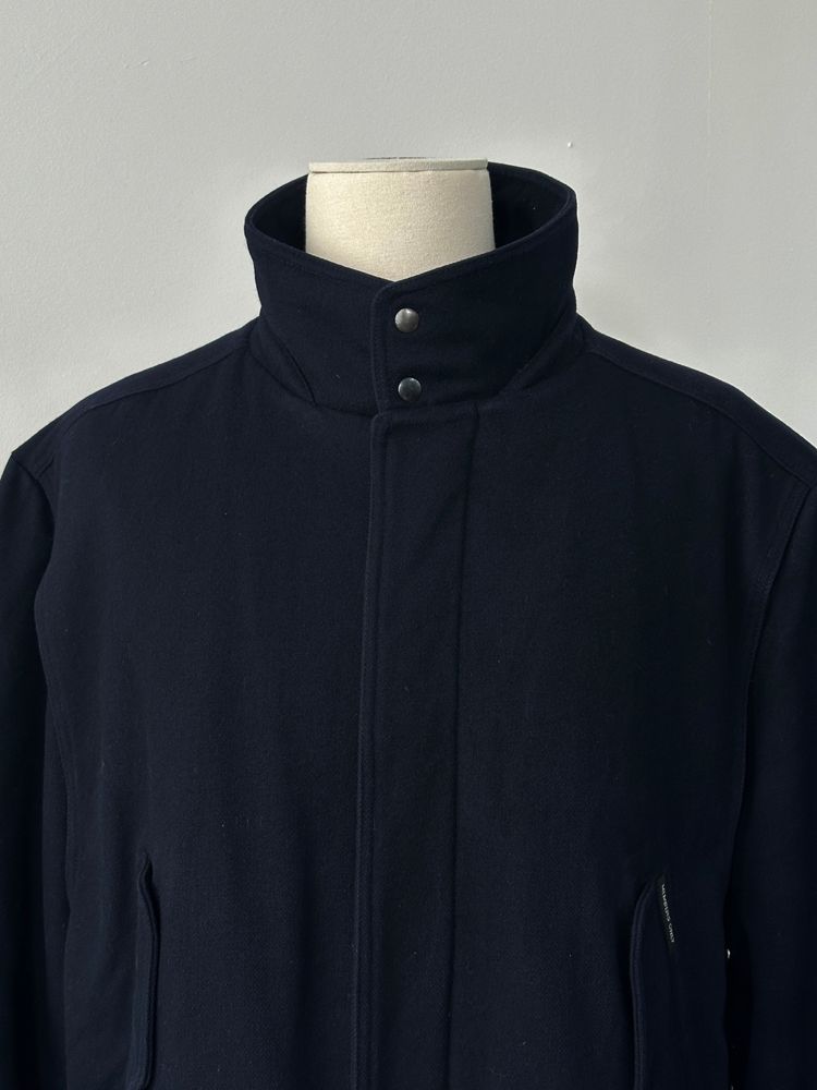 Immagine di Vintage 1990s Pure Wool High Neck Jacket - XL 5