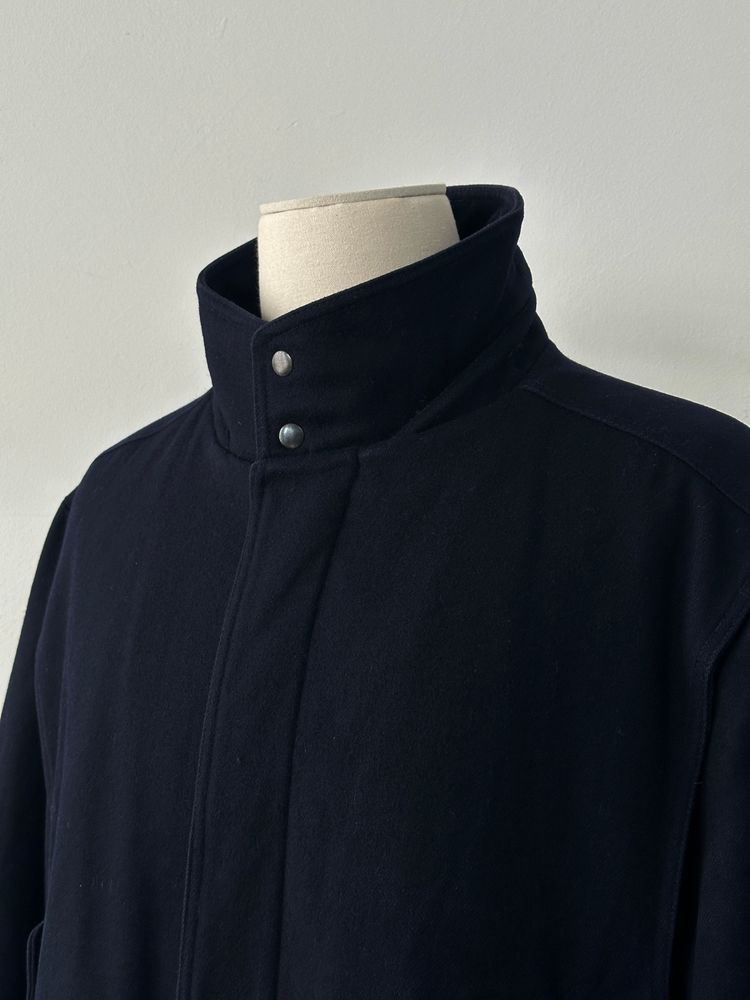 Immagine di Vintage 1990s Pure Wool High Neck Jacket - XL 11